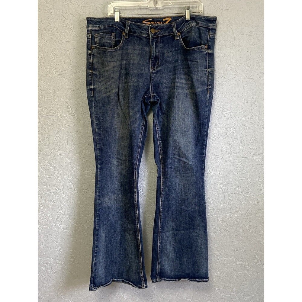 Seven7 Jeans Size 16 Boot Cut Jeans G37